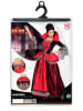 Widmann 2tlg. Kostüm "VAMPIRIN" in Rot/ Schwarz