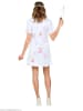 Widmann 2-delig kostuum "ZOMBIE NURSE" wit