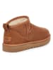 UGG Botki w kolorze jasnobrązowym z wełny jagnięcej