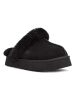 UGG Lammfell-Hausschuhe "Disquette" in Schwarz