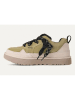 UGG Leder-Sneakers "Lowmel" in Beige/ Grün