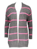 miss goodlife Cardigan in Grau/ Pink