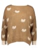 miss goodlife Sweter w kolorze jasnobrązowym