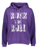 miss goodlife Hoodie "Rock and Roll" in Lila