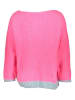 miss goodlife Pullover "Heart" in Pink/ Grau