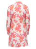 miss goodlife Jurk wit/roze/oranje