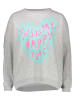 miss goodlife Sweatshirt "This is my happy place" in Grau
