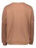 miss goodlife Sweatshirt "Ciao Amore" in Hellbraun