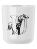 RIG-TIG Beker "Moomin ABC - U" wit - 200 ml
