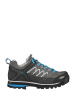 CMP Leder-Trekkingschuhe "Moon" in Grau/ Schwarz/ Blau