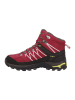 CMP Leder-Trekkingschuhe "Rigel" in Schwarz/ Pink