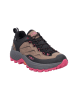 CMP Leder-Trekkingschuhe "Huranus" in Schwarz/ Hellbraun/ Pink