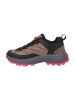 CMP Leder-Trekkingschuhe "Huranus" in Schwarz/ Hellbraun/ Pink