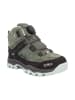 CMP Leder-Trekkingschuhe "Kiruna" in Schwarz/ Khaki