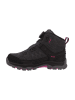 CMP Leder-Trekkingschuhe "Kiruna" in Schwarz/ Pink