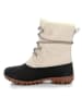 Kimberfeel Winterstiefel "Hortence" in Creme/ Schwarz