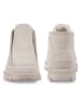 LUHTA Leder-Winterboots "Paras" in Creme