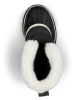 Sorel Leren winterboots "Caribou" zwart