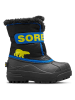 Sorel Botki zimowe "Snow Commander" w kolorze czarno-niebieskim