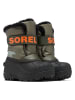 Sorel Winterboots "Snow Commander" in Grau/ Schwarz/ Orange