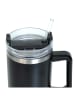 IRIS Barcelona Edelstahl-Thermobecher in Schwarz - 1,2 l