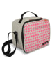 IRIS Barcelona Isolier-Lunchtasche ''City'' in Beige/ Pink - (B)22 x (H)18 x (T)13 cm