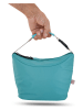IRIS Barcelona Isolier-Lunchtasche "On the go" in Türkis - (B)29,5 x (H)19 x (T)13,5 cm