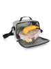 IRIS Barcelona Torba termiczna "Sound" w kolorze szaro-miętowym na lunch - 22 x 18 x 13 cm