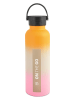 IRIS Barcelona Isoleerfles "On the go" oranje/lichtroze - 750 ml