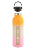 IRIS Barcelona Isoleerfles "On the go" oranje/lichtroze - 750 ml