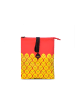 IRIS Barcelona Snacktasche in Rot/ Gelb - (B)24 x (H)29,2 cm