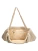 Beagles Shopper "Navarra" in Beige - (B)60 x (H)42 x (T)9,5 cm