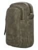 Beagles Handytasche "Malaga" in Khaki - (B)12,5 x (H)19,5 x (T)2,5 cm