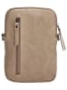 Beagles Handytasche "Malaga" in Beige - (B)12,5 x (H)19,5 x (T)2,5 cm
