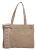 Beagles Schultertasche "Malaga" in Beige - (B)31 x (H)24 x (T)10 cm