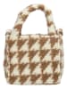 Beagles Umhängetasche in Creme/ Hellbraun - (B)17 x (H)17 x (T)8 cm