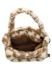 Beagles Umhängetasche in Creme/ Hellbraun - (B)17 x (H)17 x (T)8 cm