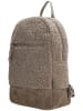 Beagles Rucksack "Navarra" in Taupe - (B)25 x (H)36 x (T)11 cm