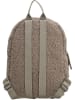 Beagles Rucksack "Navarra" in Taupe - (B)25 x (H)36 x (T)11 cm