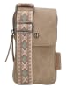 Beagles Handytasche in Beige - (B)11 x (H)20 x (T)2 cm