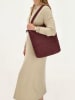Beagles Schultertasche in Bordeaux - (B)33 x (H)34 x (T)9 cm