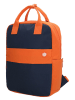 Beagles Rucksack "Nova" in Dunkelblau/ Orange - (B)27 x (H)37 x (T)10 cm