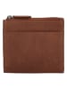Beagles Leren portemonnee "Benidorm" lichtbruin - (B)11 x (H)9,5 x (D)1,5 cm