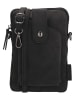 Beagles Leder-Handytasche "Lourenza" in Schwarz - (B)13 x (H)19 x (T)2 cm