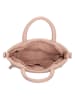 Beagles Leder-Henkeltasche "Tarragona" in Rosa - (B)18 x (H)13 x (T)8 cm