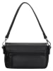 Beagles Leder-Schultertasche "Tarragona" in Schwarz - (B)25 x (H)12 x (T)5 cm
