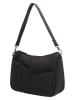 Beagles Leder-Schultertasche "Lourenza" in Schwarz - (B)26 x (H)18 x (T)11 cm