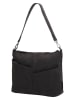 Beagles Leder-Schultertasche "Lourenza" in Schwarz - (B)29 x (H)21,5 x (T)7,5 cm