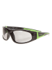 Alpina Kinder-Sportbrille "Flexxy Junior" in Schwarz-Grün/ Grau