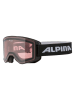 Alpina Ski-/ Snowboardbrille "Narkoja-Q-Lite" in Schwarz/ Hellbraun
